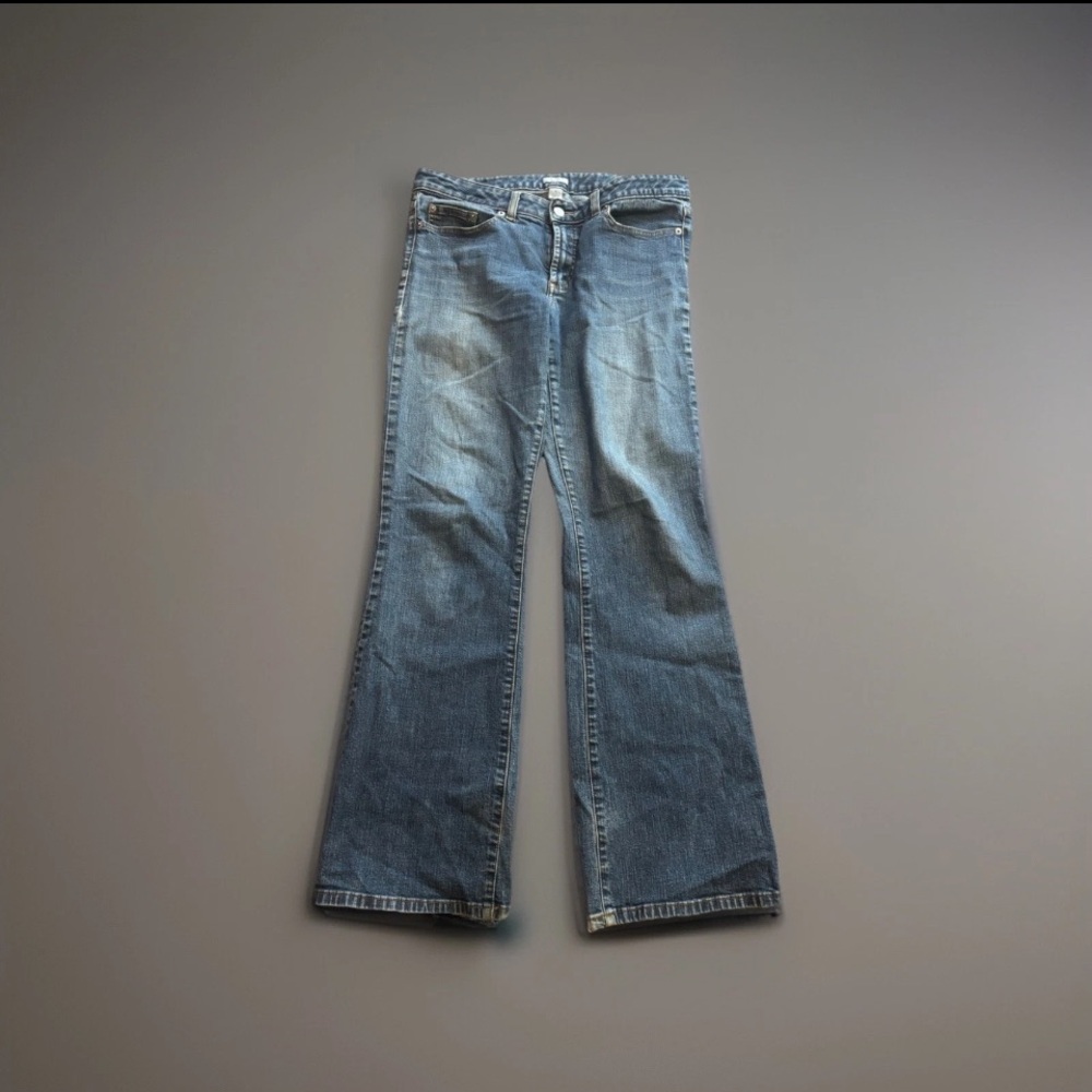 halogen womens size 10 bootcut jeans blue